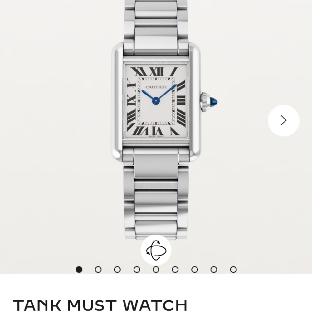 Cartier Tank watch small